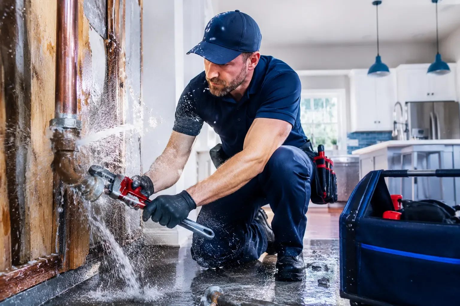 Local emergency pipe repair professionals in Lincolnville, KS